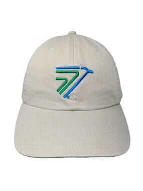 Fahrenheit Men's Slideback Hat Tan Transport Service Co. Eagle Logo Cotton